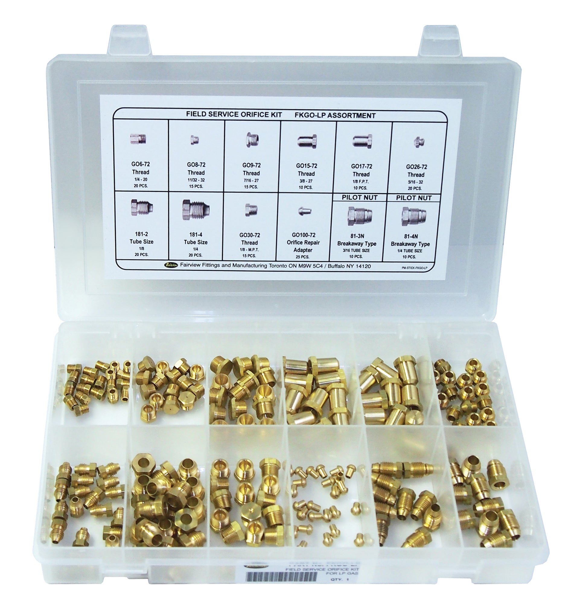 Fairview Nat. Gas Service Field Kit FKGO-NG | RogueFuel.ca