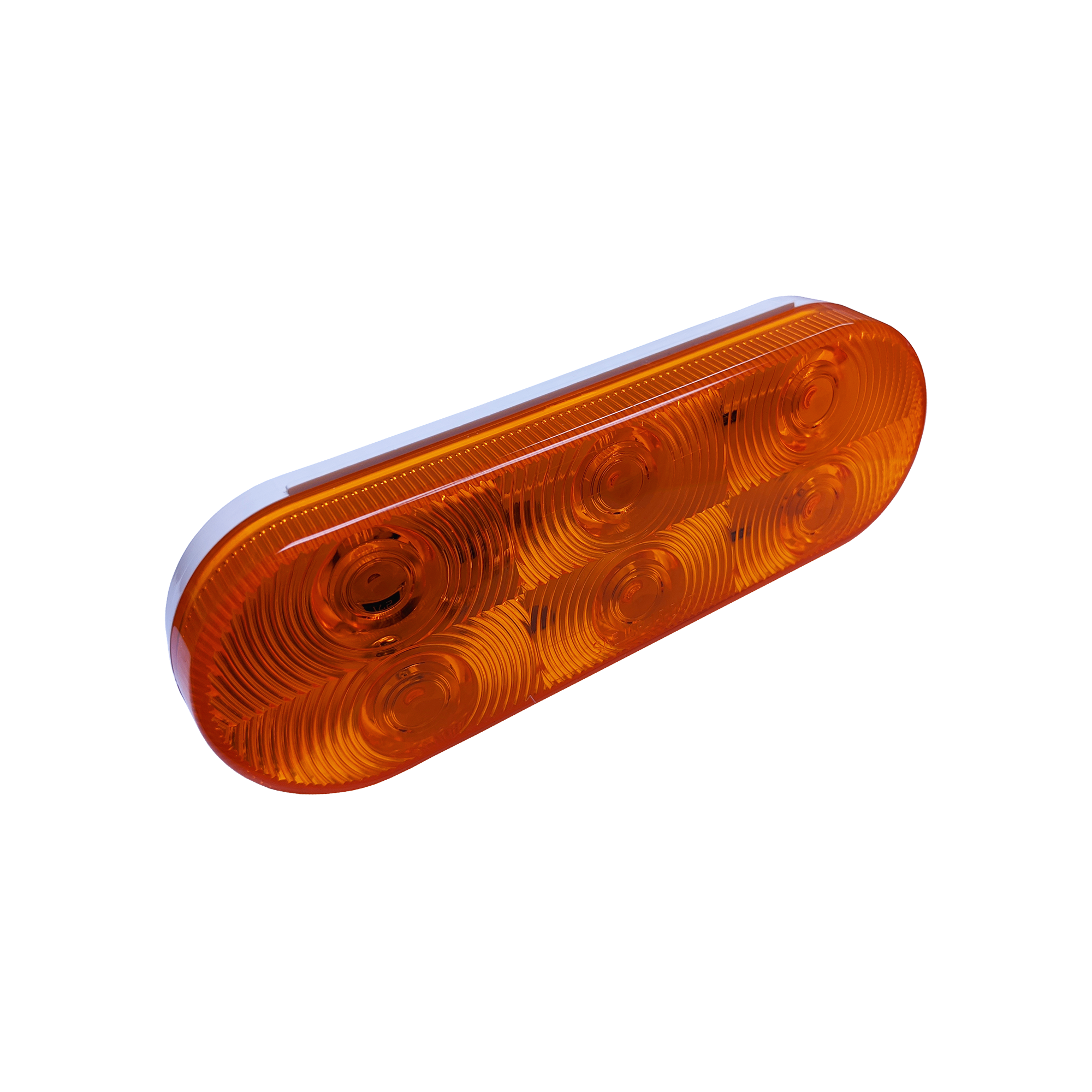 Uni-Bond LIGLED2238H-6A Heated LED 6" Oval Signal Lamp - Amber | MFVCanada.com