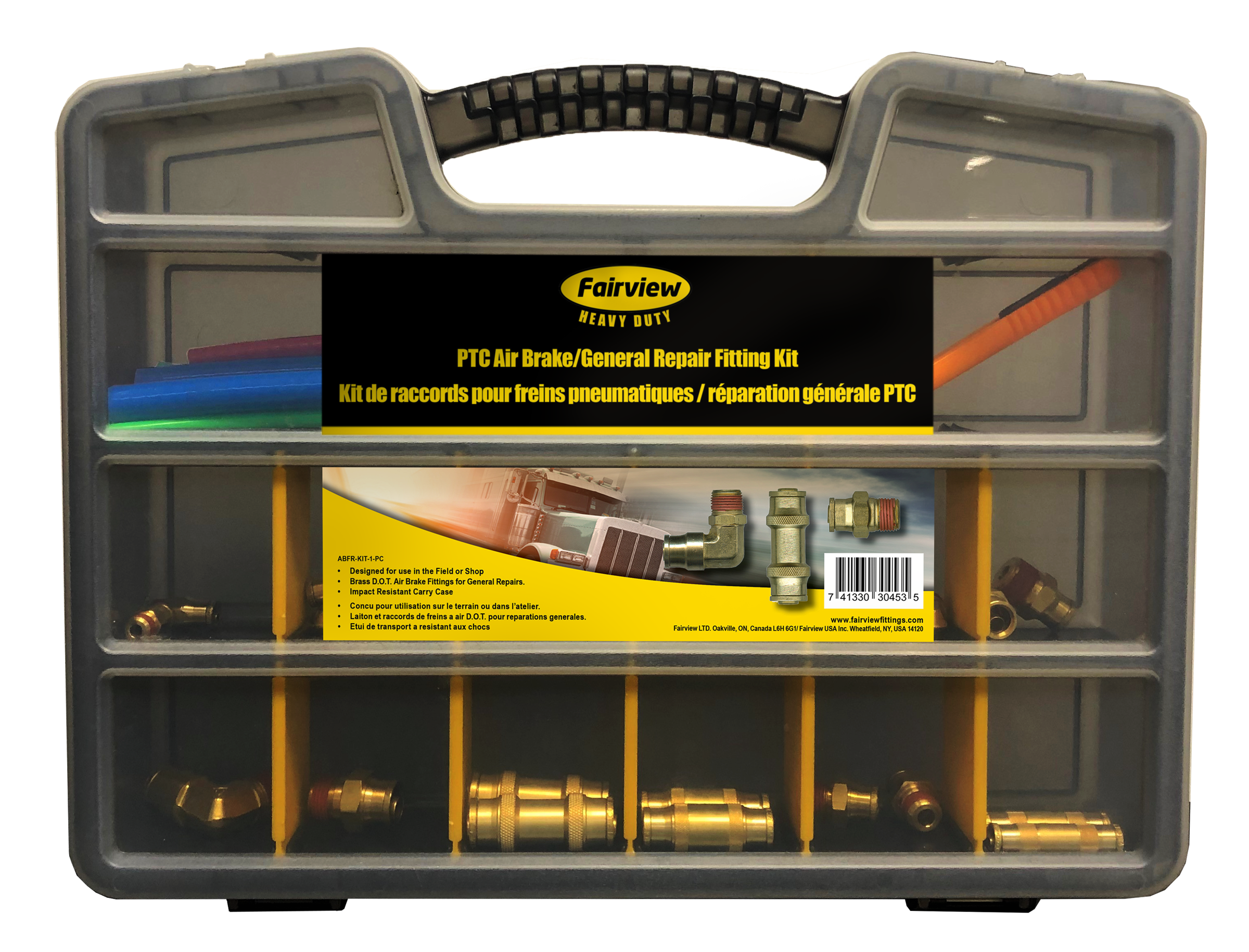 Fairview Air Brake PTC Fitting Kit ABFR-KIT-1-PC | RogueFuel.ca