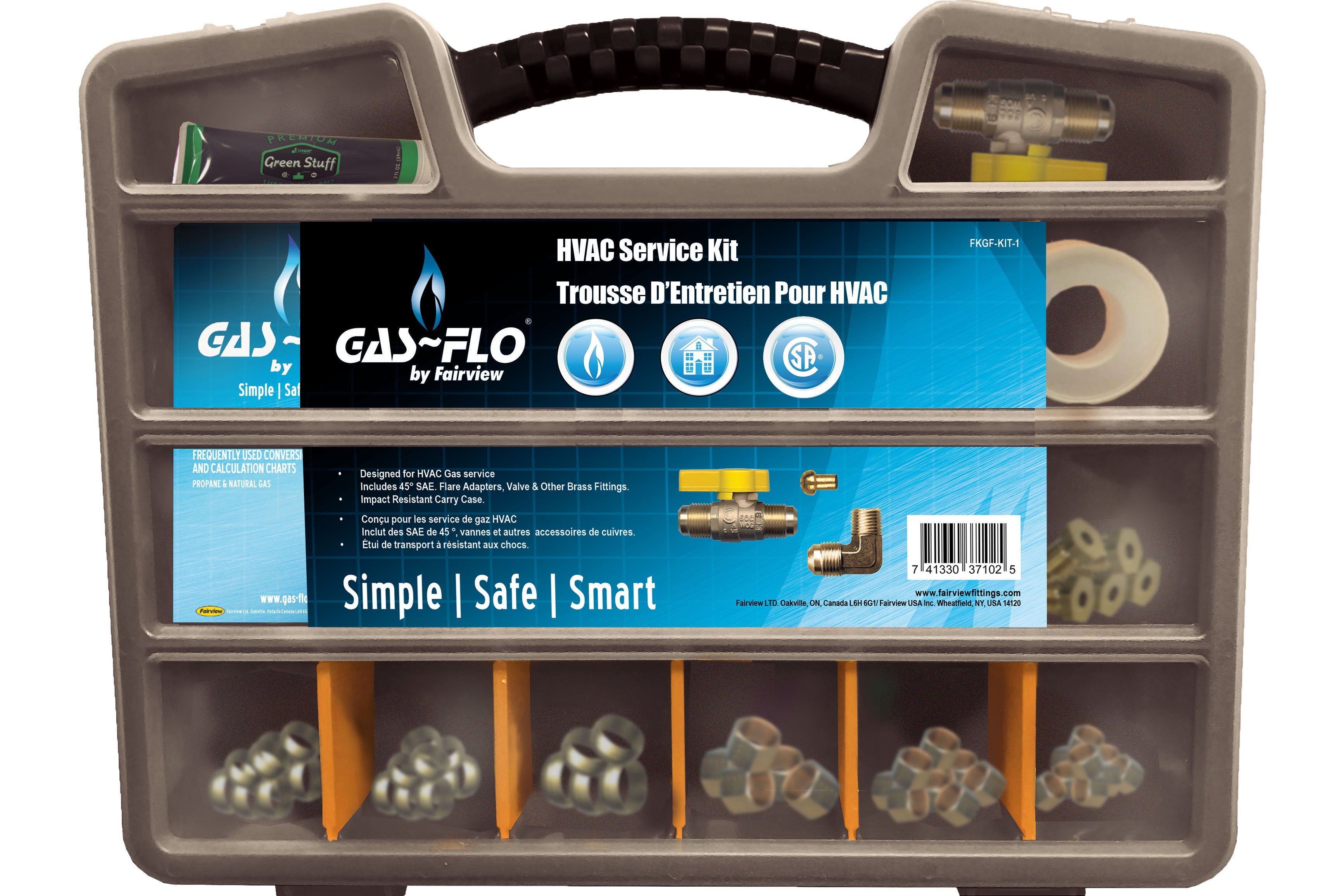 Fairview GAS/HVAC Field Srvc Kit FKGF-KIT-1 | RogueFuel.ca