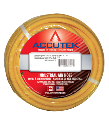 Fairview 3/8ID Select PVC Assy;Yel;1/4MPTx100ft PA6YEL-100B | RogueFuel.ca