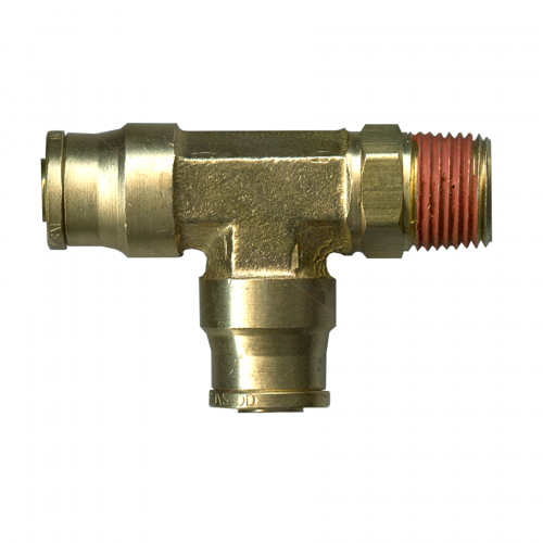 Fairview DOT PTC Tee;1/4x1/4MPTSWx1/4 PC1471SW-4B | RogueFuel.ca