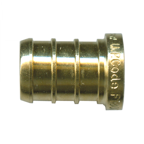 Fairview Pex Plug 1;Lead Free Brass LF-PEX-121HB-18 | RogueFuel.ca