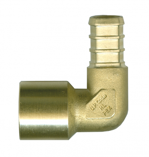 Fairview Pex Elbow 1/2x1/2F.Sweat ;Lead Free Brass LF-PEX-139FSW-10 | RogueFuel.ca