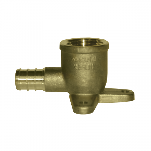 Fairview Pex Mounting Elbow 1/2x1/2FPT;Lead Free Brass LF-PEX-S139F-10D | RogueFuel.ca