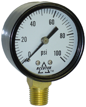 Fairview 0-160PSI Dry Gauge;1.5in Face;1/8MPT Stem PG-160SD15 | RogueFuel.ca