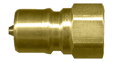 Fairview ISO B Brass Nipple;1/4x1/4FPT QD-BISOBN4-4F | RogueFuel.ca