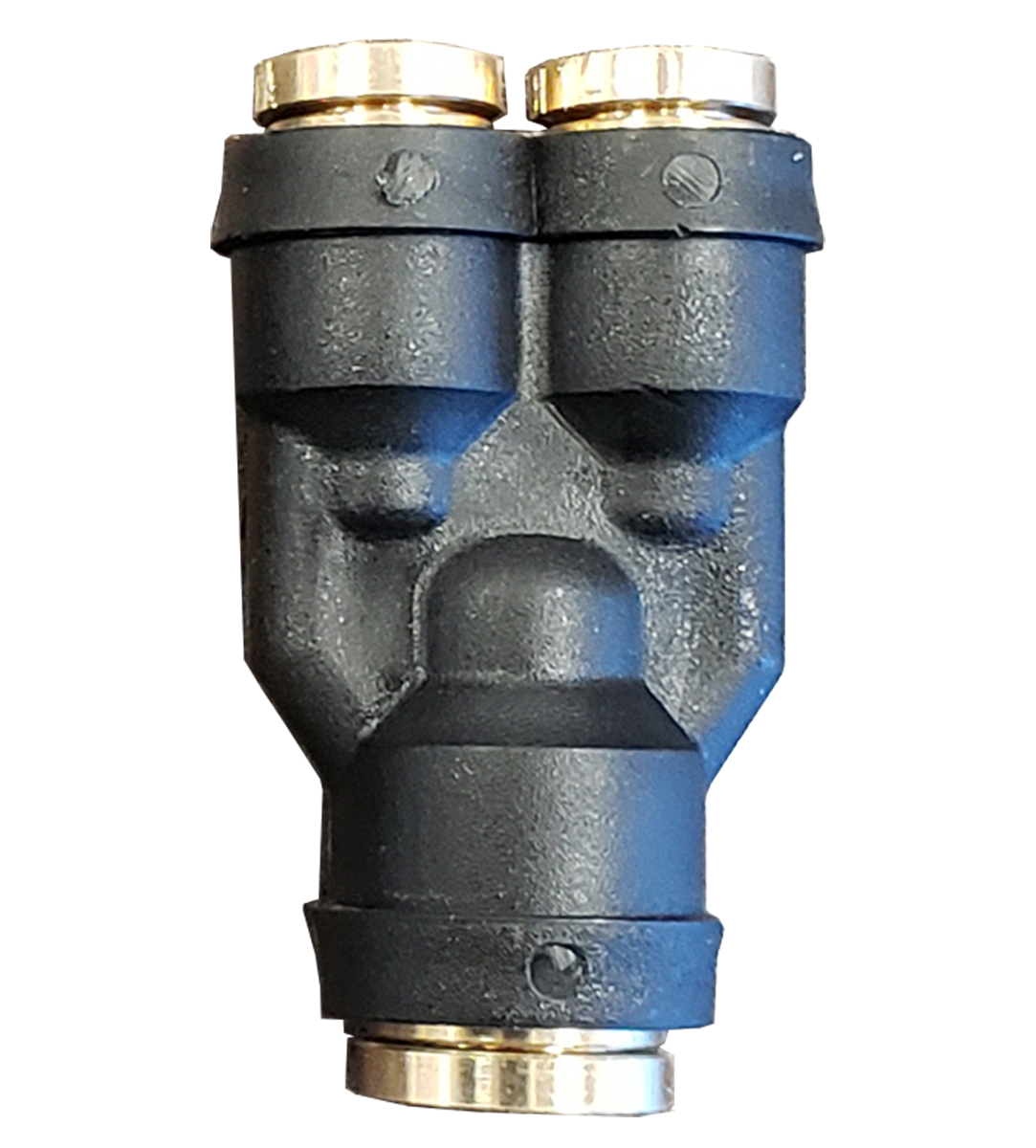 Fairview Composite DOT PTC Y Union; 3/8x3/8x1/4 CPC1464YR-64 | RogueFuel.ca