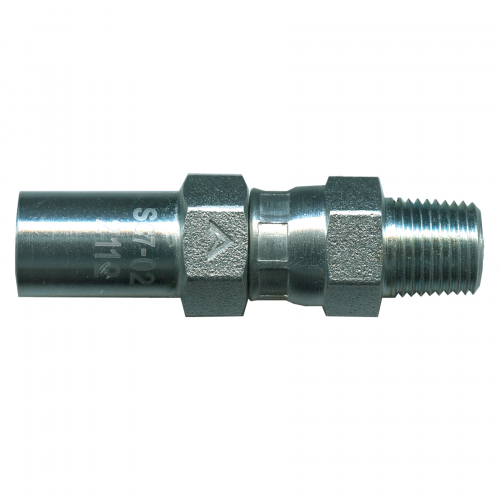Fairview 100R7 Grease Hose Coupling;1/8 IDx1/8MPTSW SC725SW-2A | RogueFuel.ca