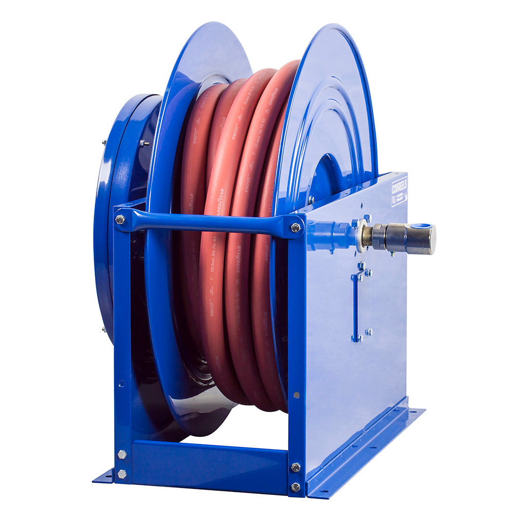 Coxreel Single Hose Spring Rewind Reel, SP Series, Reel Only, 1.5" x 35' - SLPL-835 | MFVCanada.com