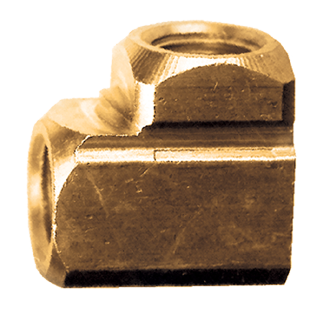 Fairview Brass 90 Elbow;1/8 FPT;Xtruded X100-A | RogueFuel.ca