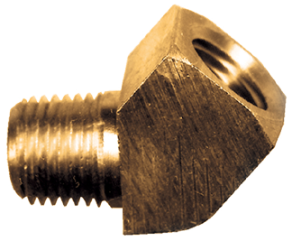 Fairview Brass 45 Elbow;3/8 MPTx3/8 FPT;Xtruded X124-C | RogueFuel.ca