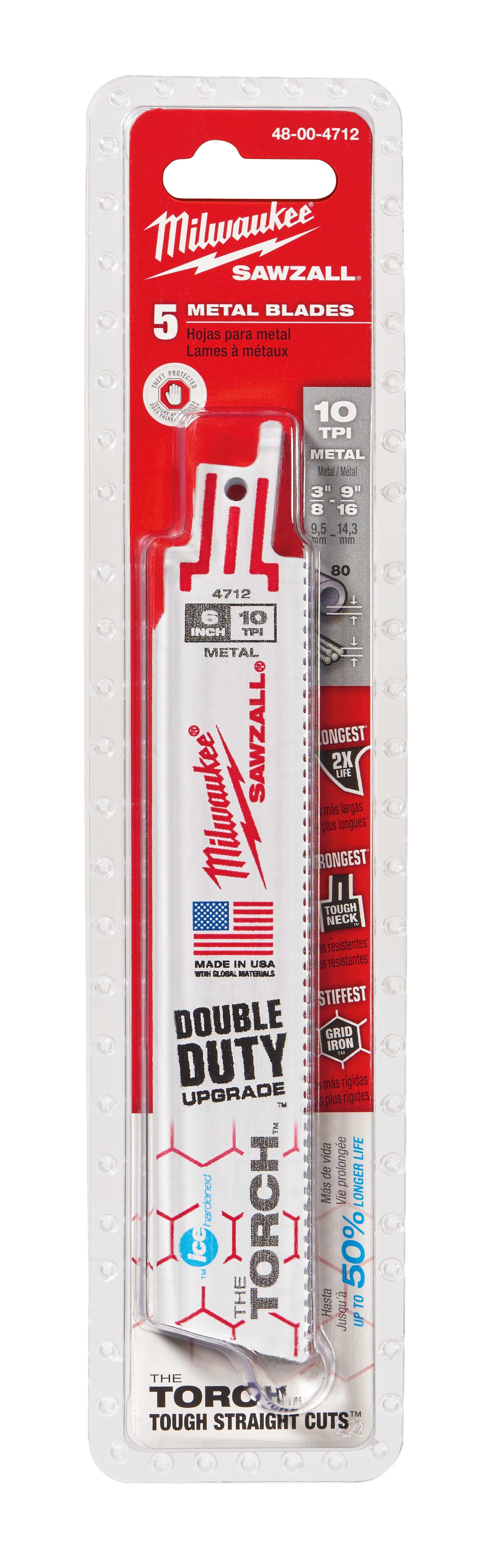 Milwaukee Electric Blade 10T 6L Ice Hard Bulk 100 - MLW-48-01-9712 | MFVCanada.com