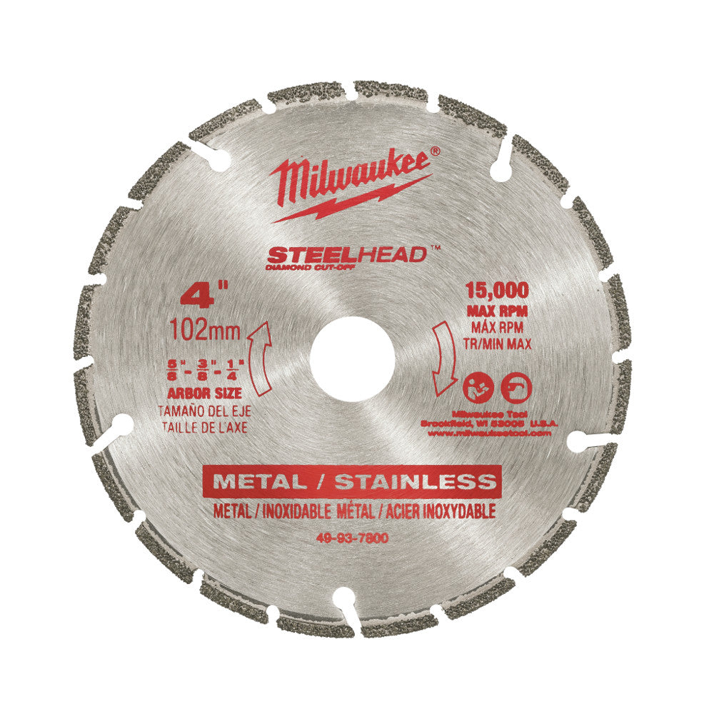 Milwaukee Electric 4" Steel Cutting Segmented - MLW-49-93-7800 | MFVCanada.com