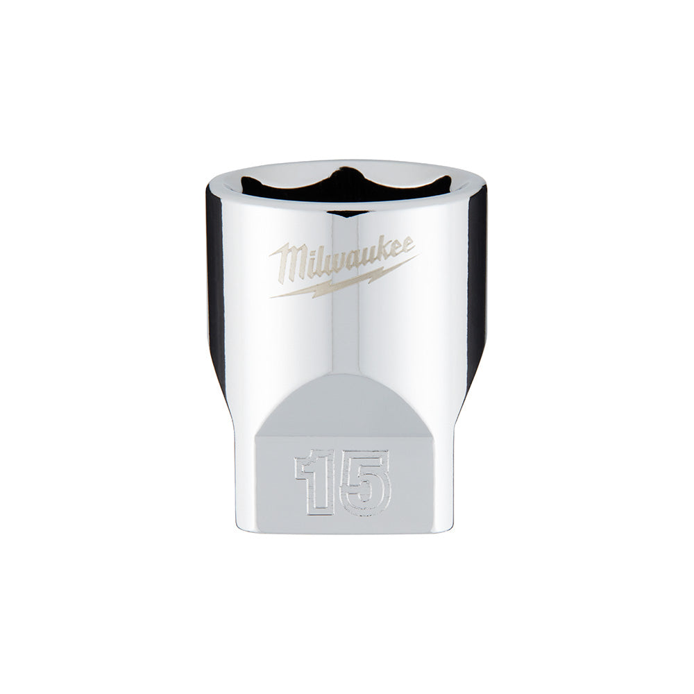 Milwaukee Electric 1/4" Drive Socket Met STD 15Mm - MLW-45-34-9041 | MFVCanada.com