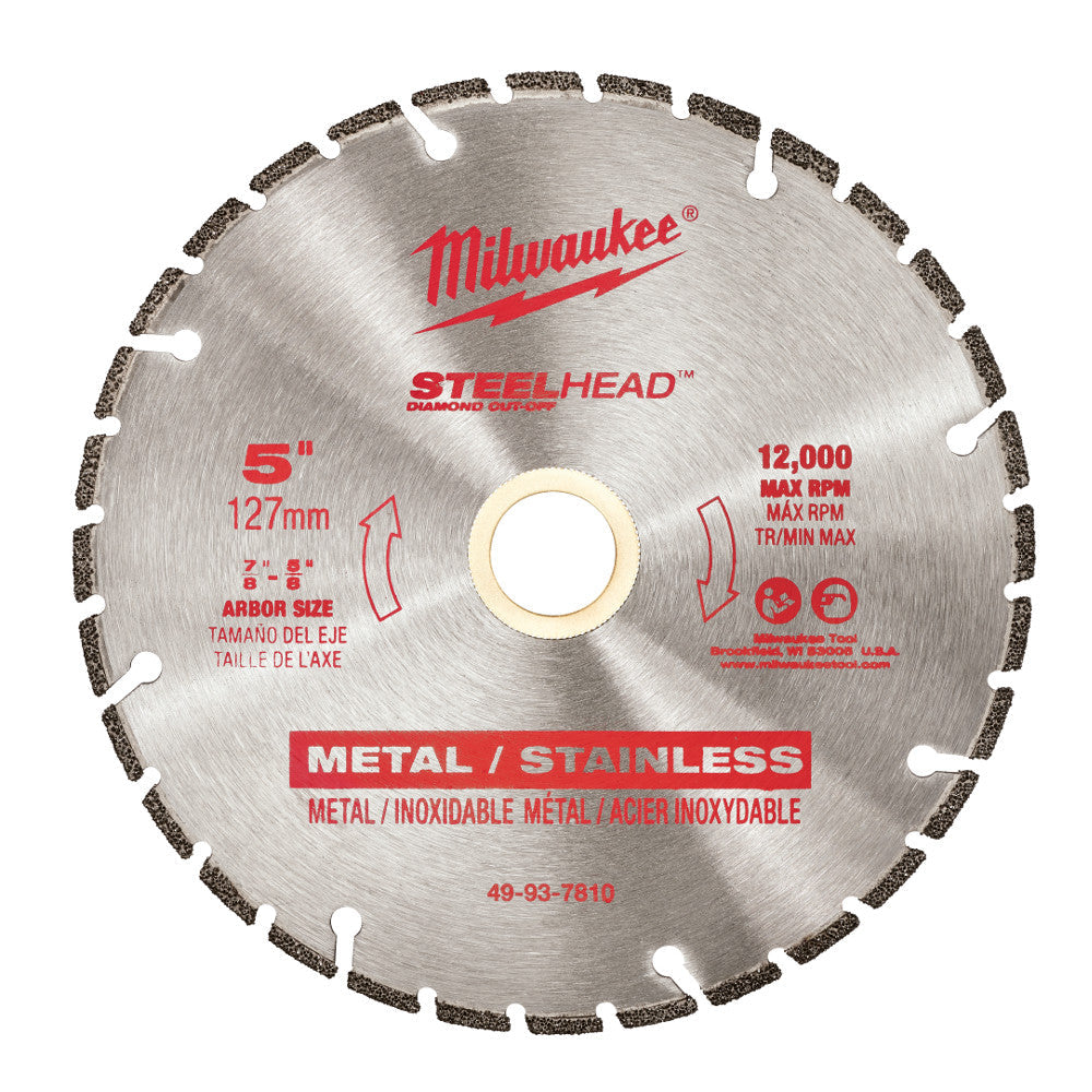 Milwaukee Electric 5" Steel Cutting Diam Blade - MLW-49-93-7810 | MFVCanada.com