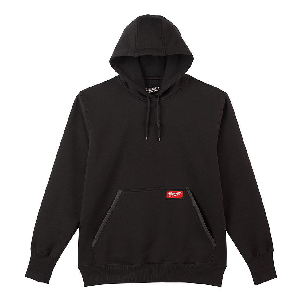 Milwaukee Electric Heavy Duty Pullover Hoodie, Black - Xl - MLW-350B-XL | MFVCanada.com