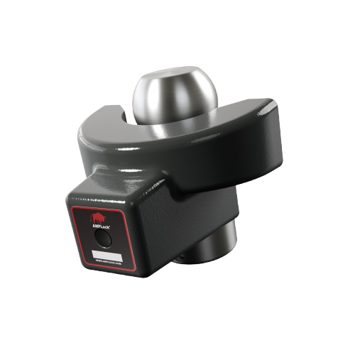 AMPLock Ball Coupler Lock - Flat Lip Design/Standard Trailer - BRP-2 | MFVCanada.com