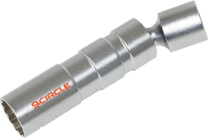 9 Circle 3/8" Dr. 14MM X 12 PT. Thin Wall Magnetic Spark Plug Socket With Swivel - 9CL-81284 | MFVCanada.com