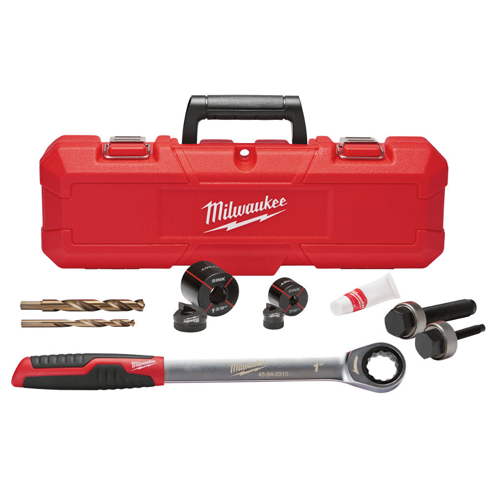 Milwaukee Electric Plumbers Hand Ratchet Ko Set - MLW-49-16-2702 | MFVCanada.com