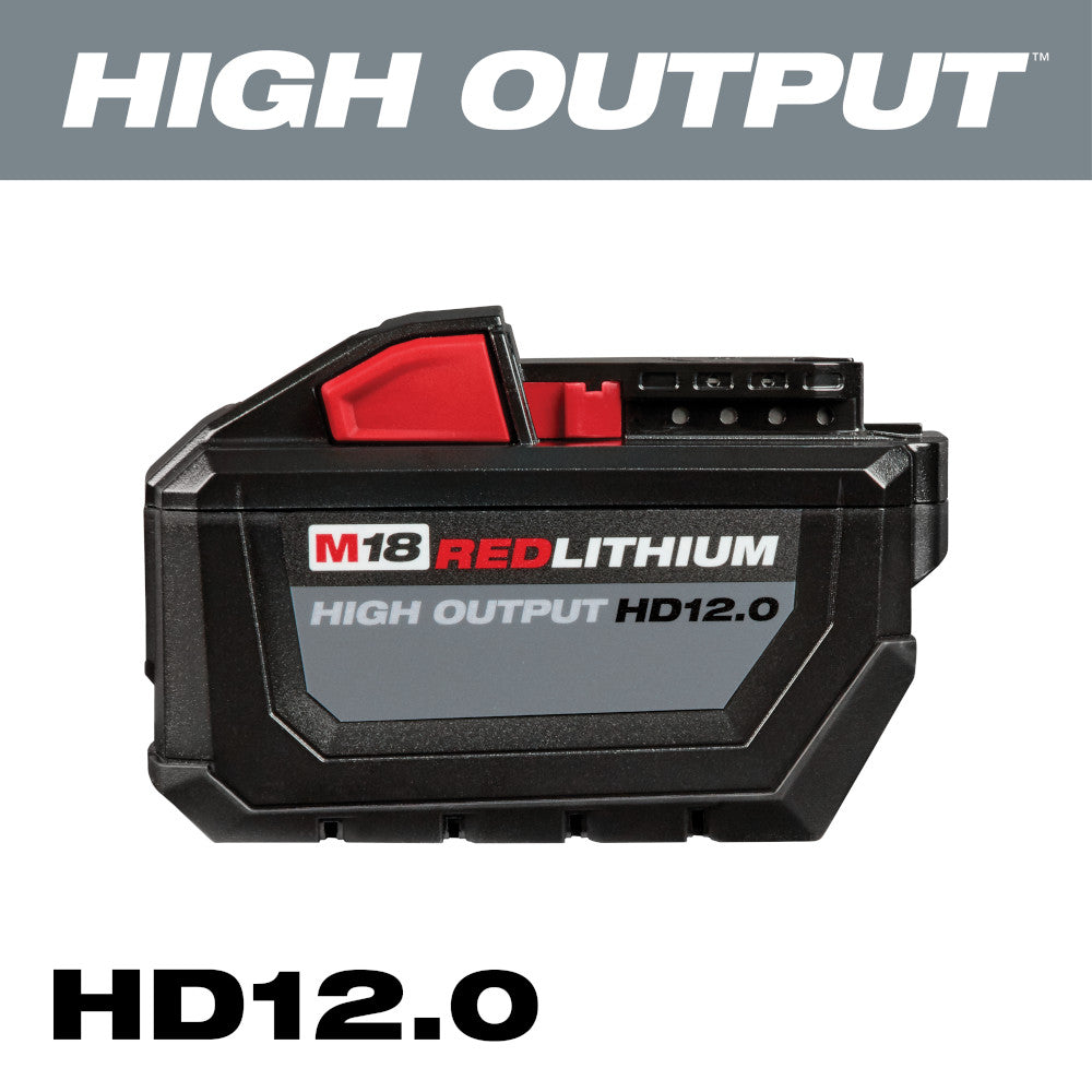 Milwaukee Electric 18V M18 Redlithium High Output Hd12.0 Battery Pack - MLW-48-11-1812 | MFVCanada.com