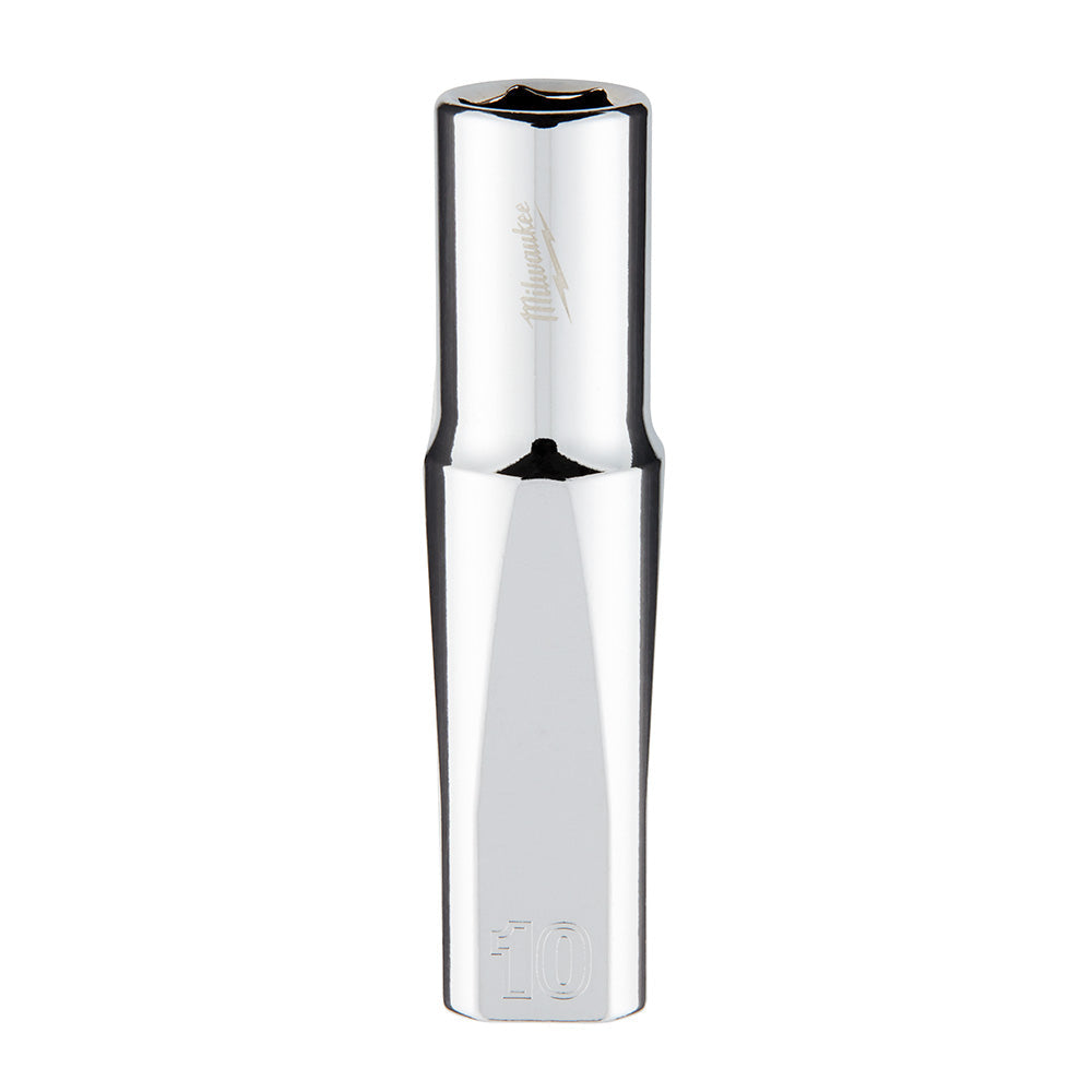 Milwaukee Electric 3/8" Drive 10Mm Socket - Deep - MLW-45-34-0010 | MFVCanada.com