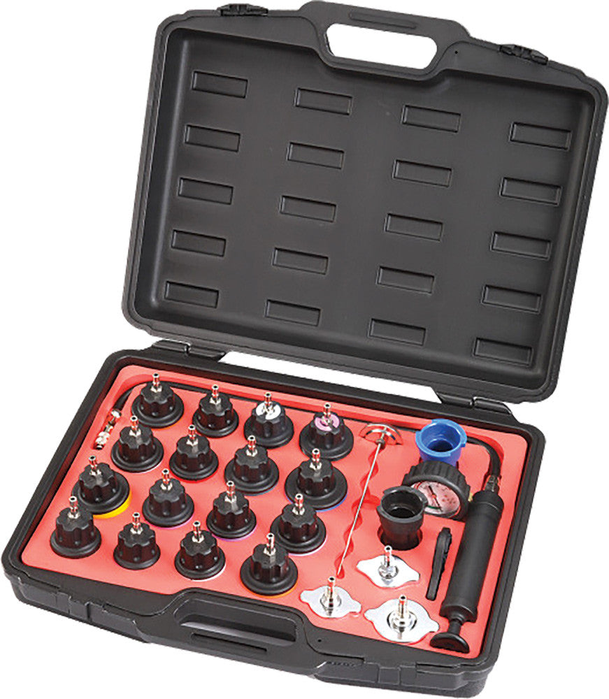 9 Circle 24 Pc Cooling System Pressure Tester With Pump - 9CL-70172 | MFVCanada.com