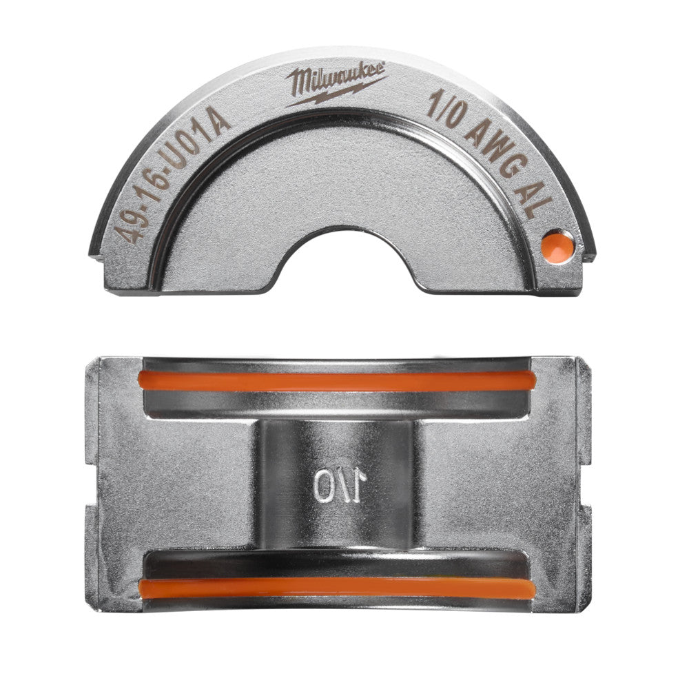 Milwaukee Electric 1/0  Aluminum U Style Die - MLW-49-16-U01A | MFVCanada.com