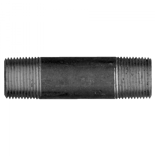 Fairview Black Iron Nipple;1/2MPTx4-1/2 BI-113-D4-1/2 | RogueFuel.ca