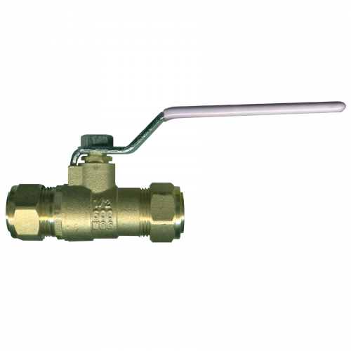 Fairview Comp Ball Valve;1/2L;Lead Free Brass LF-BV2062-10 | RogueFuel.ca