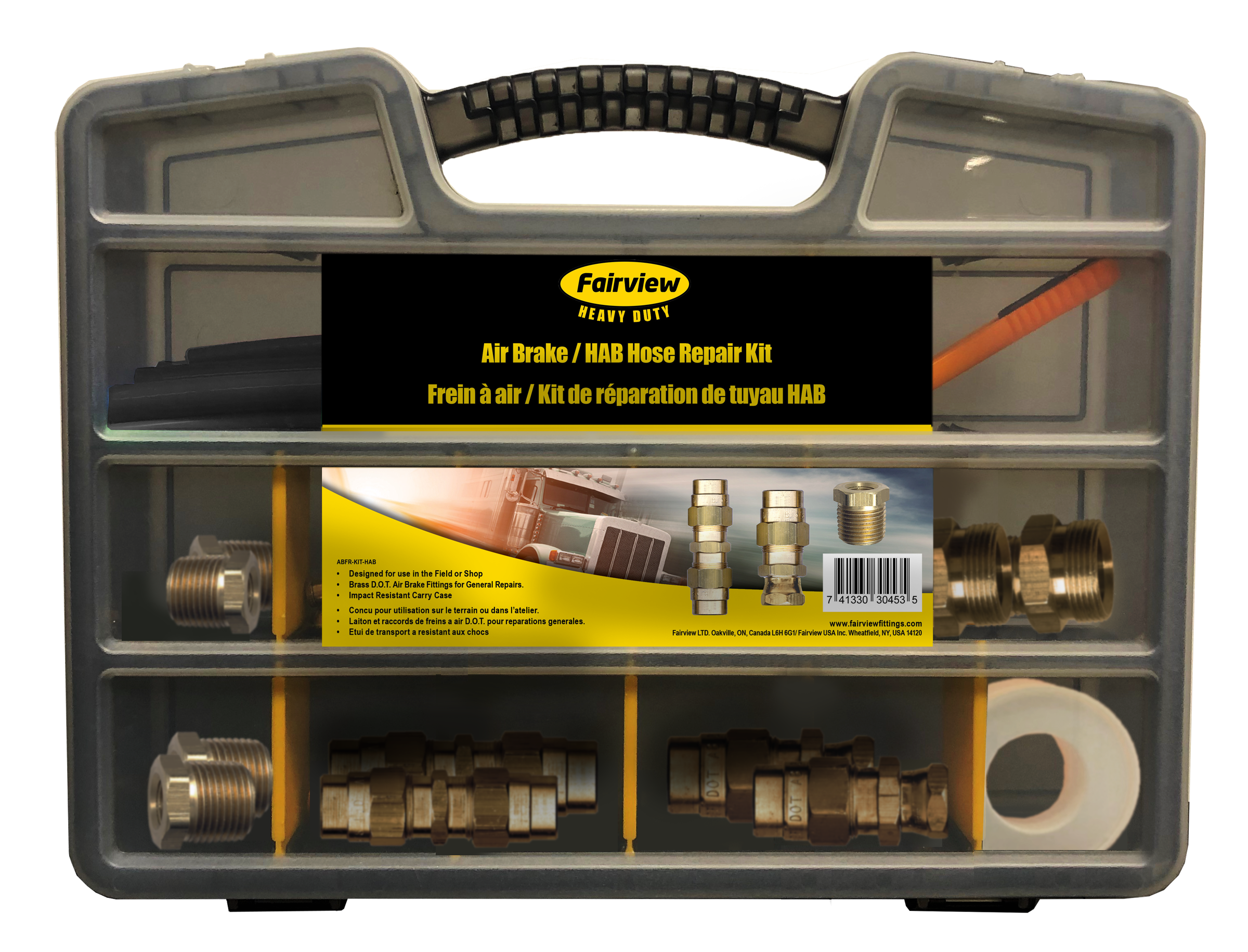 Fairview Air Brake Hose Repair Kit ABFR-KIT-HAB | RogueFuel.ca