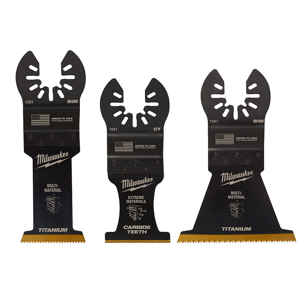 Milwaukee Electric 3Pc Multi-Material Bld Variety Pk - MLW-49-10-9005 | MFVCanada.com