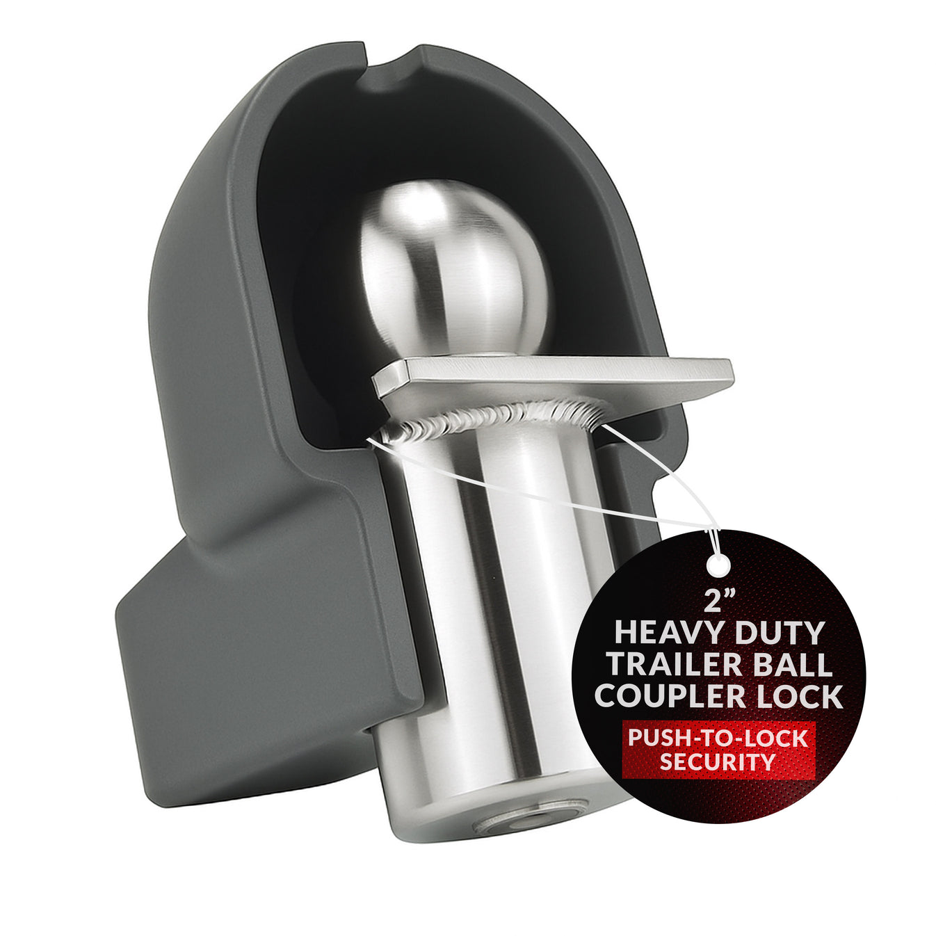 AMPLock Ball Coupler Lock No Lip Design - BRA-2516 | MFVCanada.com