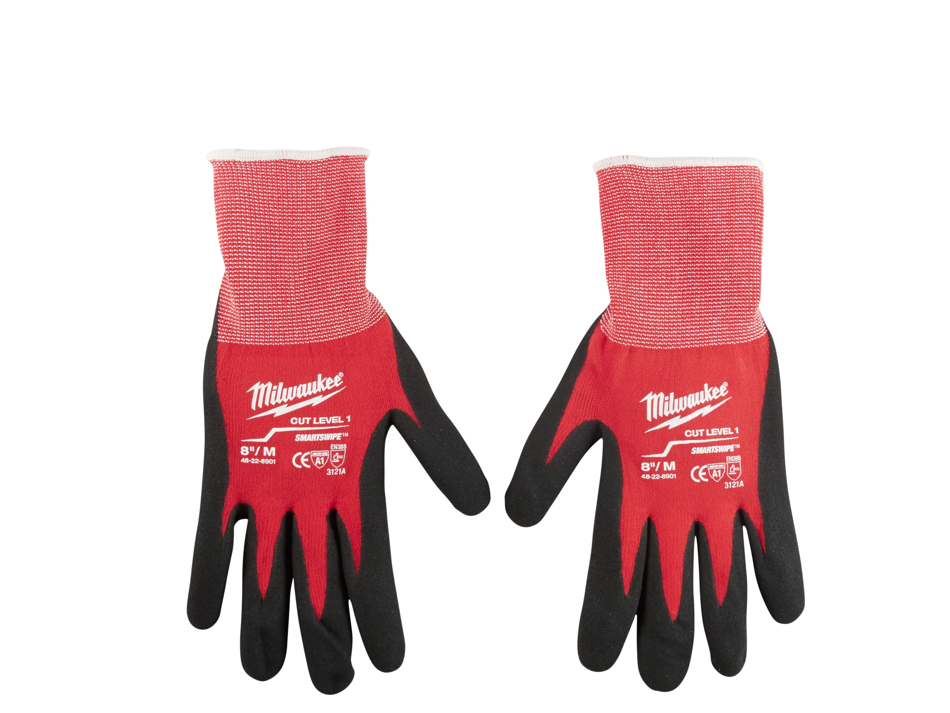 Milwaukee Electric (12) Cut 1 Nitrile Gloves 12 Pk - M - MLW-48-22-8901B | MFVCanada.com