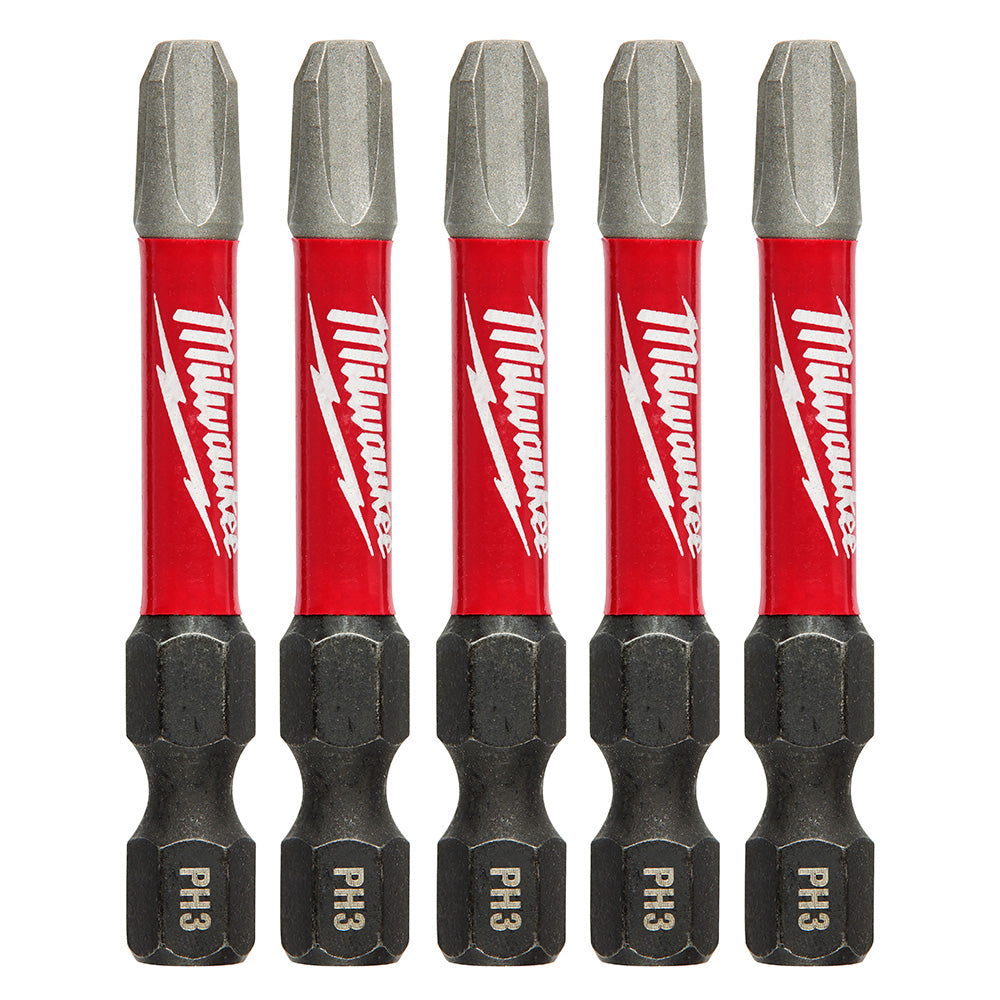 Milwaukee Electric (6) 5Pk 2In Pwrench Impactct Bit Ph3 - MLW-48-32-4639 | MFVCanada.com