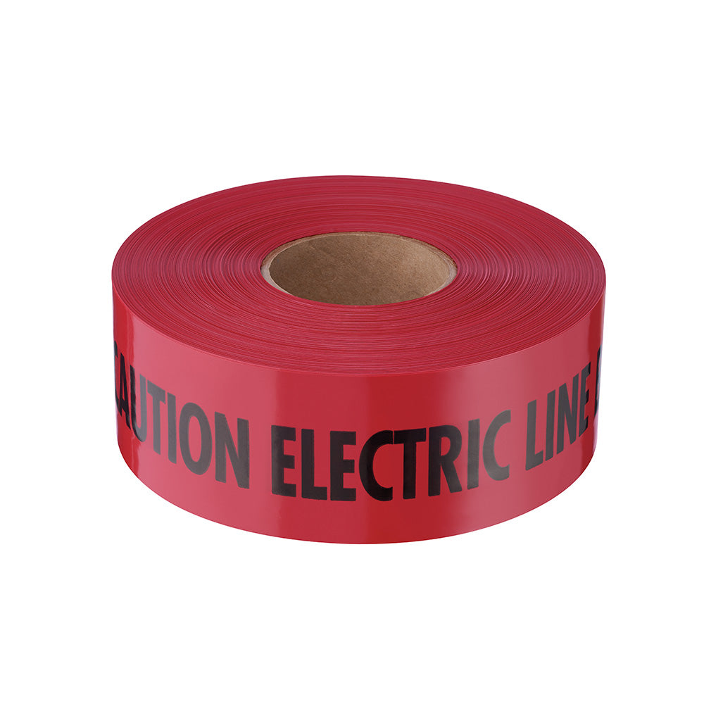 Milwaukee Electric 3X1000 Red Elctrc Line 4Mil Tape 1Rl - MLW-22-126 | MFVCanada.com