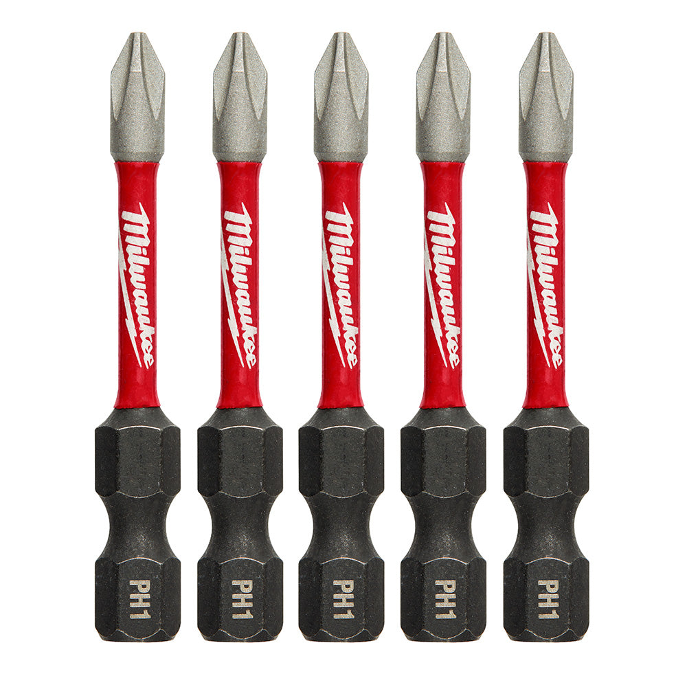 Milwaukee Electric (6) 5Pk 2In Pwrench Impactct Bit Ph1 - MLW-48-32-4638 | MFVCanada.com