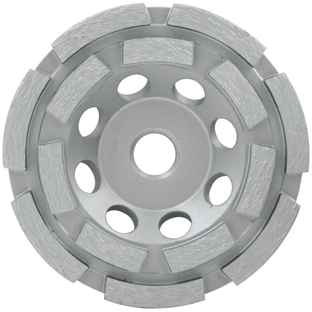 Milwaukee Electric 4"Double Row Cup Wheel,5/8-11 - MLW-49-93-7750 | MFVCanada.com