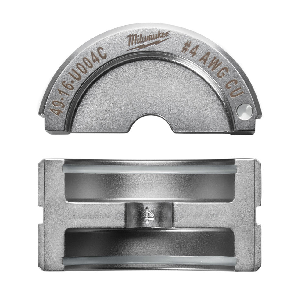Milwaukee Electric #4 Copenper U Style Die - MLW-49-16-U004C | MFVCanada.com