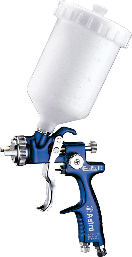 ASTRO PNEUMATIC - Europro High Solids High Transfer Spray Gun With 1.2Mm Nozzle & Plastic Cup - AST-EUROHE102 | MFVCanada.com