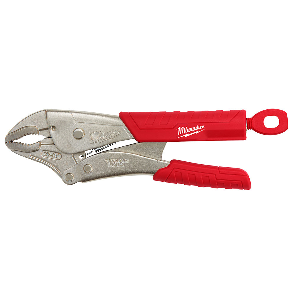 Milwaukee Electric 10" Torque Lock Curved Jaw Locking Pliers With Grip - MLW-48-22-3410 | MFVCanada.com