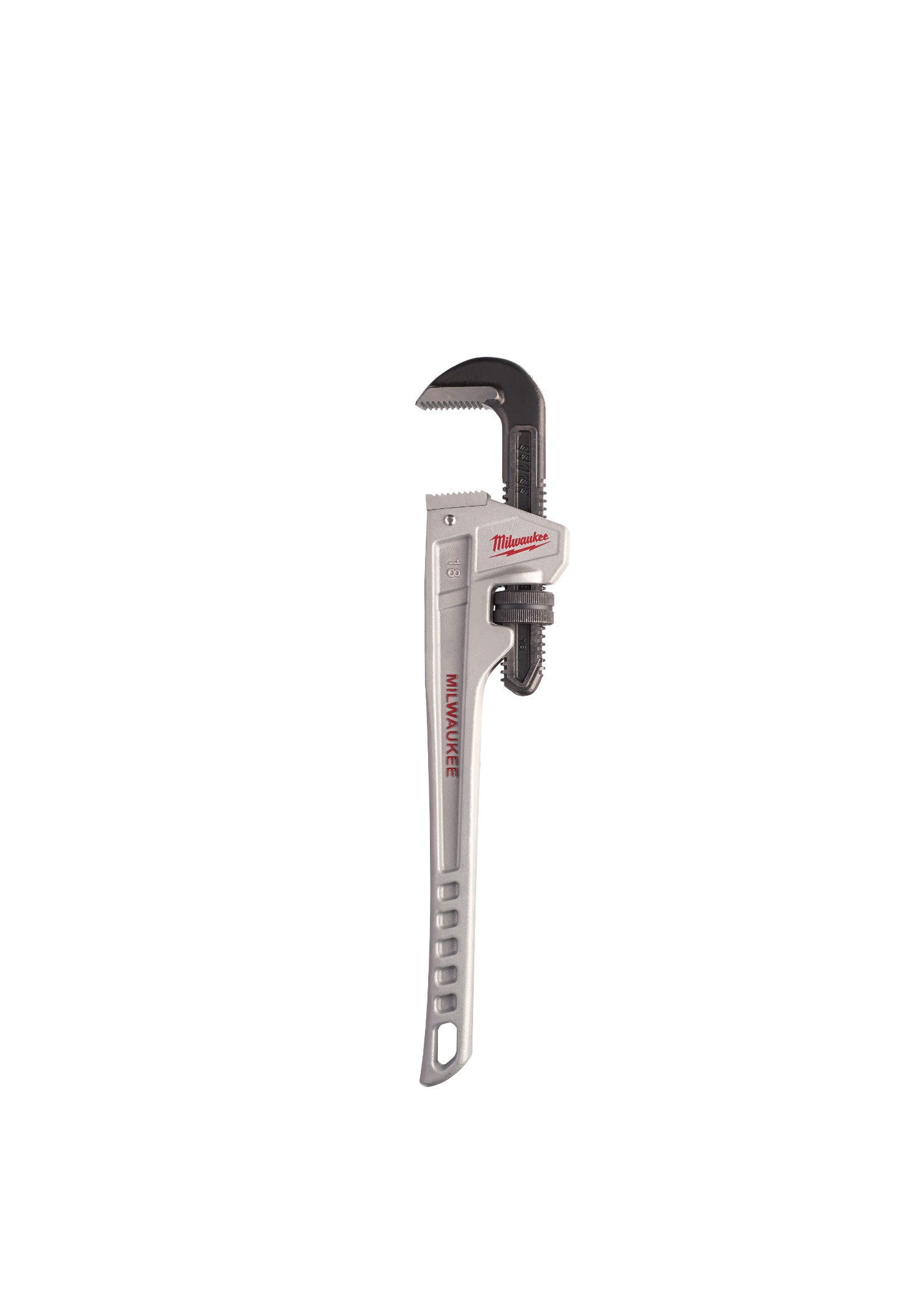 Milwaukee Electric 18" Aluminum Pipe Wrench, 2.5" Capacity - MLW-48-22-7218 | MFVCanada.com
