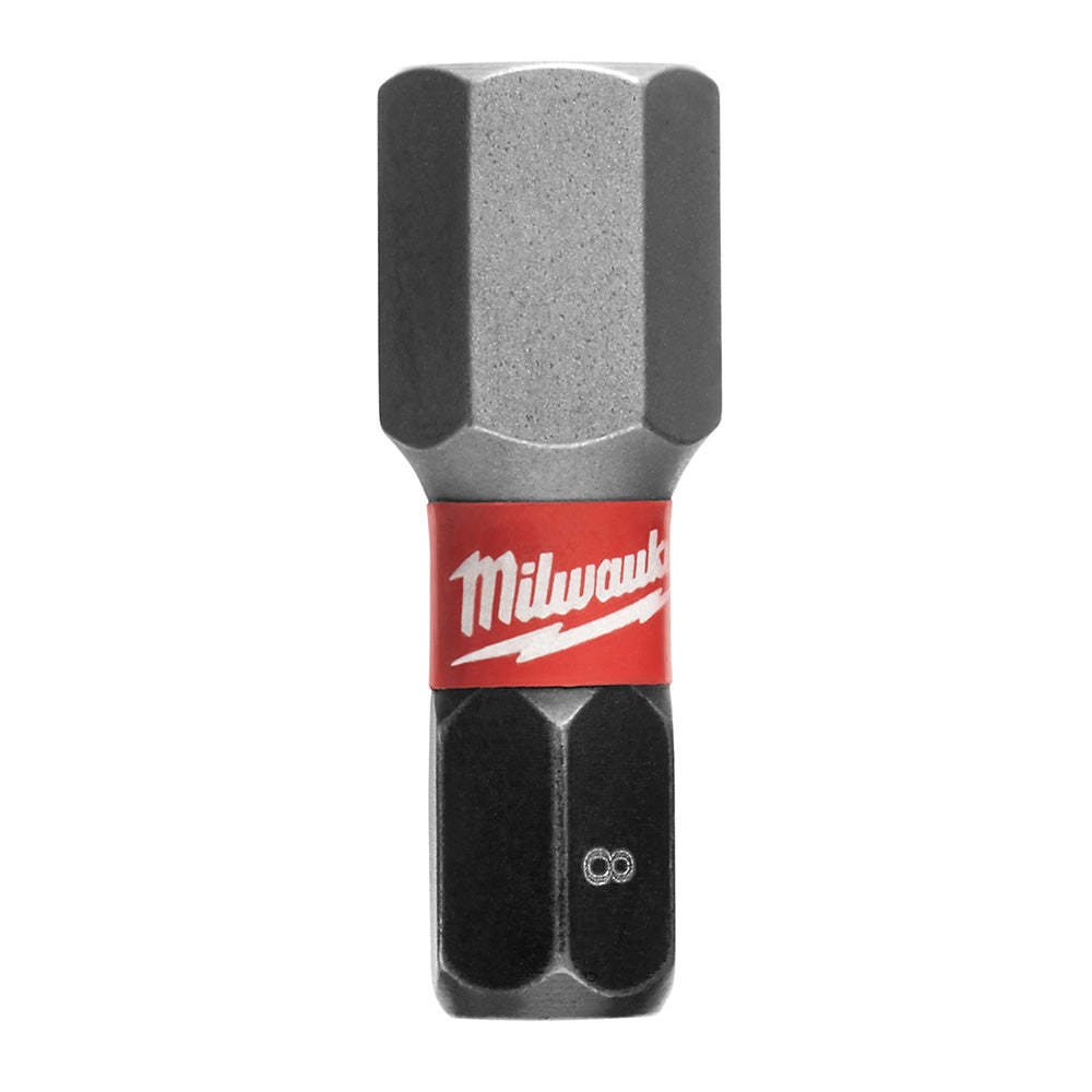 Milwaukee Electric 1" Insert Bit Hex 8 Mm Bulk 25 - MLW-48-32-4729 | MFVCanada.com