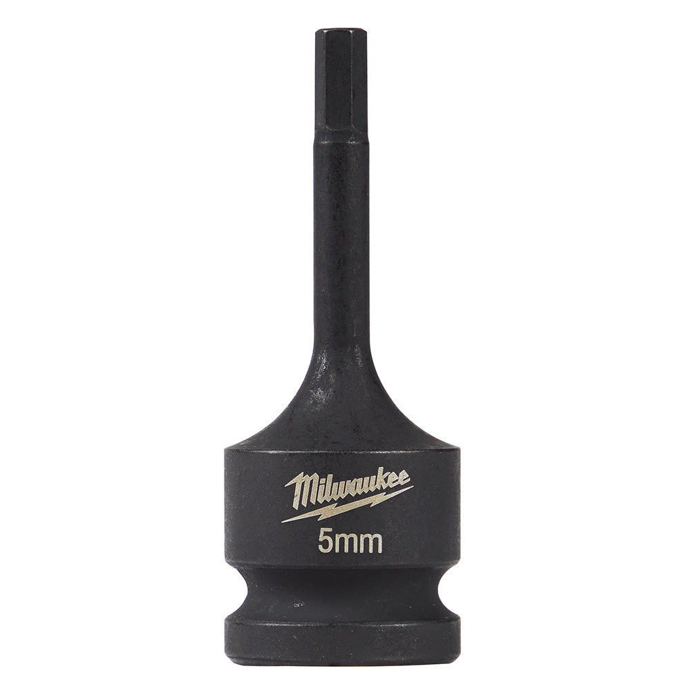 Milwaukee Electric 5Mm 1/2" Drive Hex Bit Socket - MLW-49-66-5145 | MFVCanada.com