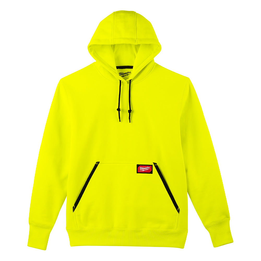 Milwaukee Electric Hd Pullover Hoodie - Hi Vis 2X - MLW-350HV-2X | MFVCanada.com