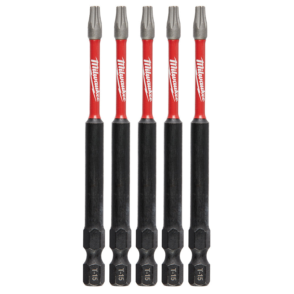 Milwaukee Electric (6) 5Pk 3-1/2" Pwrench Bit T15 - MLW-48-32-4577 | MFVCanada.com