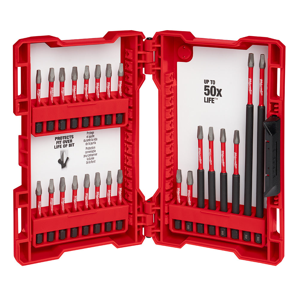 Milwaukee Electric 24Pc Impact Set Shockwav - MLW-48-32-4019 | MFVCanada.com