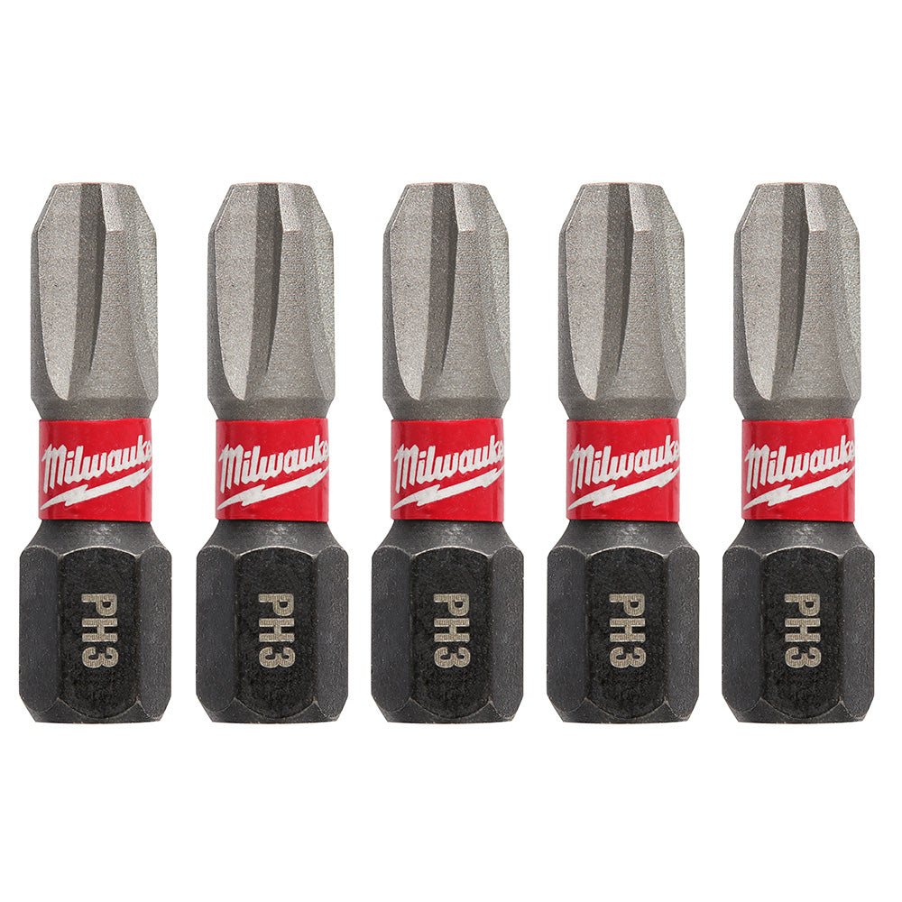 Milwaukee Electric 5Pk Insert Bit Ph3 - MLW-48-32-4663 | MFVCanada.com