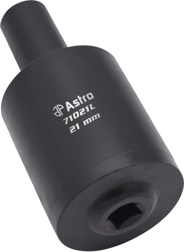 ASTRO PNEUMATIC - 21Mm (13/16") Lug Nut Thin Wall Torque Multiplying Socket W/ Hollow Drum Design For 1/2" Dr. Impact Wrenches - AST-71021L | MFVCanada.com