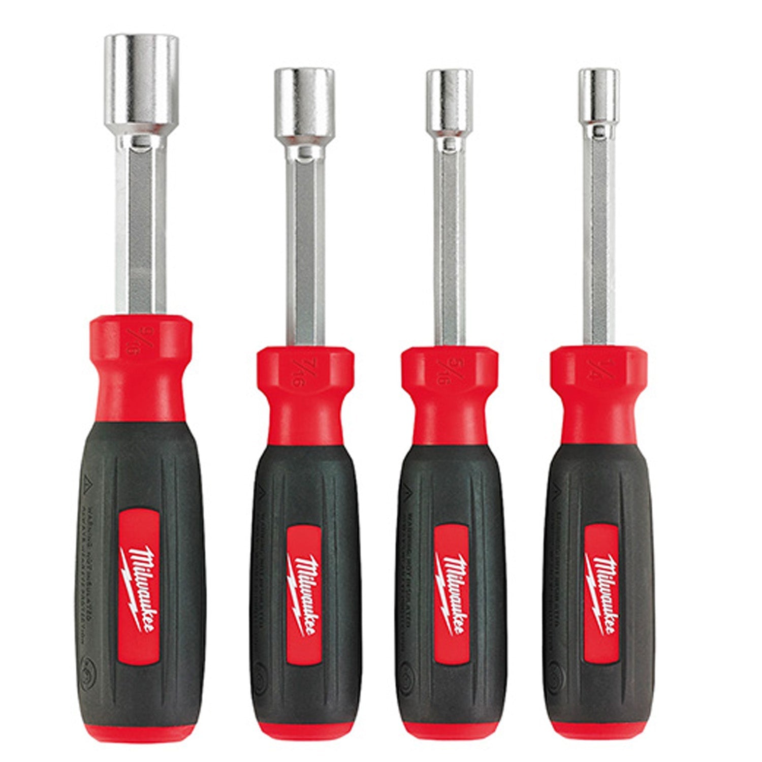 Milwaukee Electric 4 Pc Nut Driver Set - MLW-48-22-2404 | MFVCanada.com